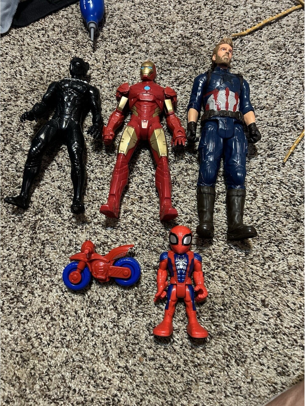 Lot Of 4 Marvel Action Figures